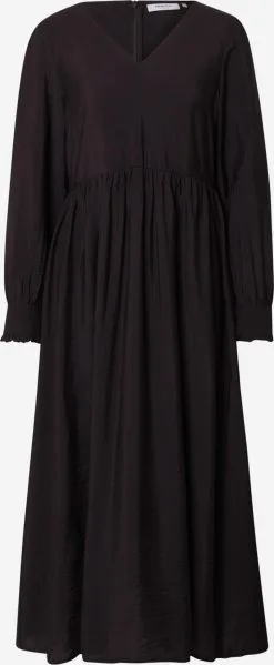 MOSS COPENHAGEN Maxi Jurken Jurk Ingelina Ladonna Dames Zwart