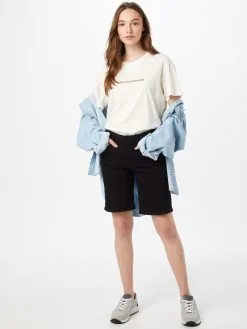 MOSS COPENHAGEN T-shirts Shirt Liv Dames Wit -Moss Copenhagen Verkoop 8e38eaf3525a7e42fa1bc94756c8165b