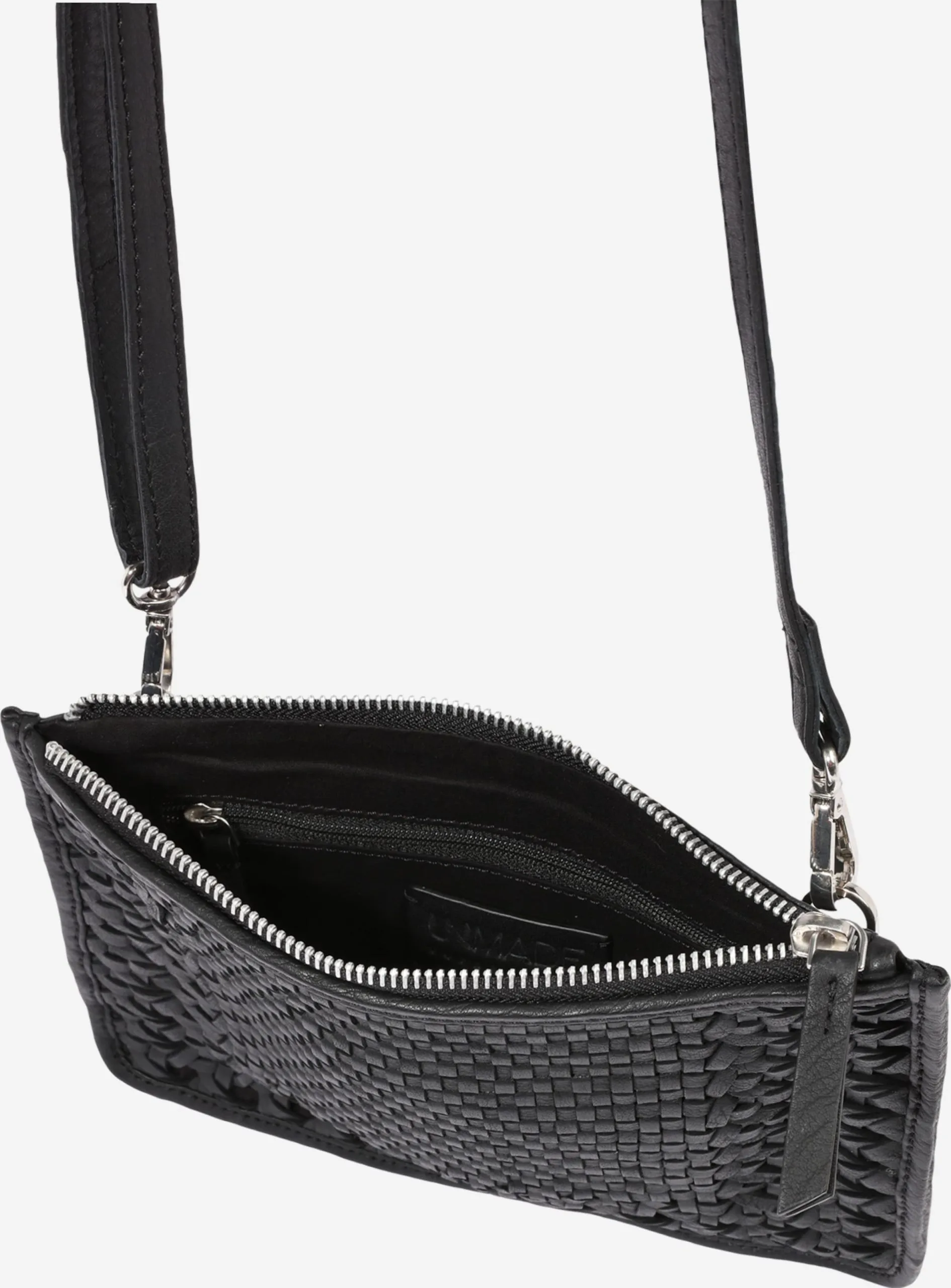 Schoudertasjes Schoudertas Fina Dames Zwart 4 Schoudertasjes Schoudertas Fina Dames Zwart - Afbeelding 4