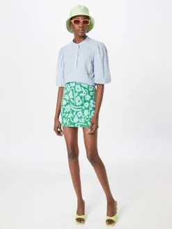 MOSS COPENHAGEN Blouses Met Korte Mouw Blouse Diala Dames Pastelblauw 9 MOSS COPENHAGEN Blouses Met Korte Mouw Blouse Diala Dames Pastelblauw -Moss Copenhagen Verkoop 8fd7d70f2dd791f4237ae792f608e631