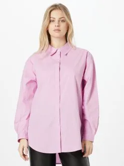 MOSS COPENHAGEN Overhemden Blouse Haddis Dames Lichtroze -Moss Copenhagen Verkoop 90257742998eeaf3b063e194fd9ec452