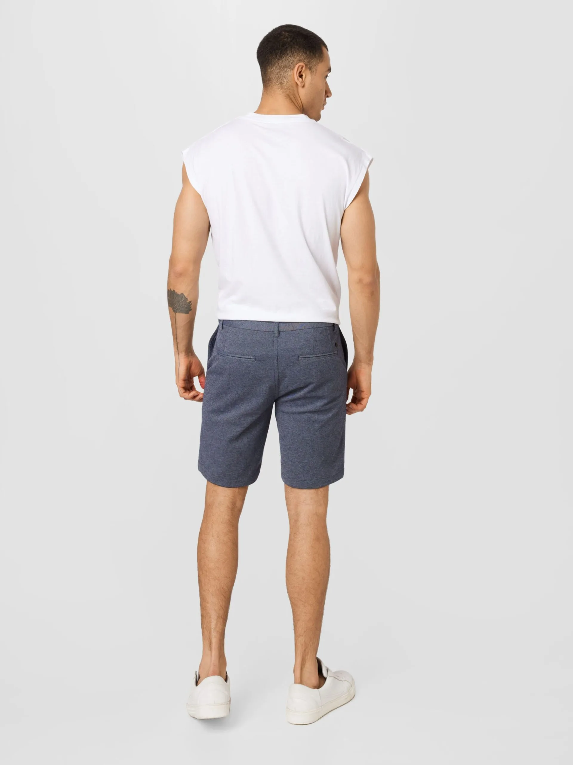 Chino Shorts Slimfit Chino Milano Heren Donkerblauw 4 Chino Shorts Slimfit Chino Milano Heren Donkerblauw - Afbeelding 4