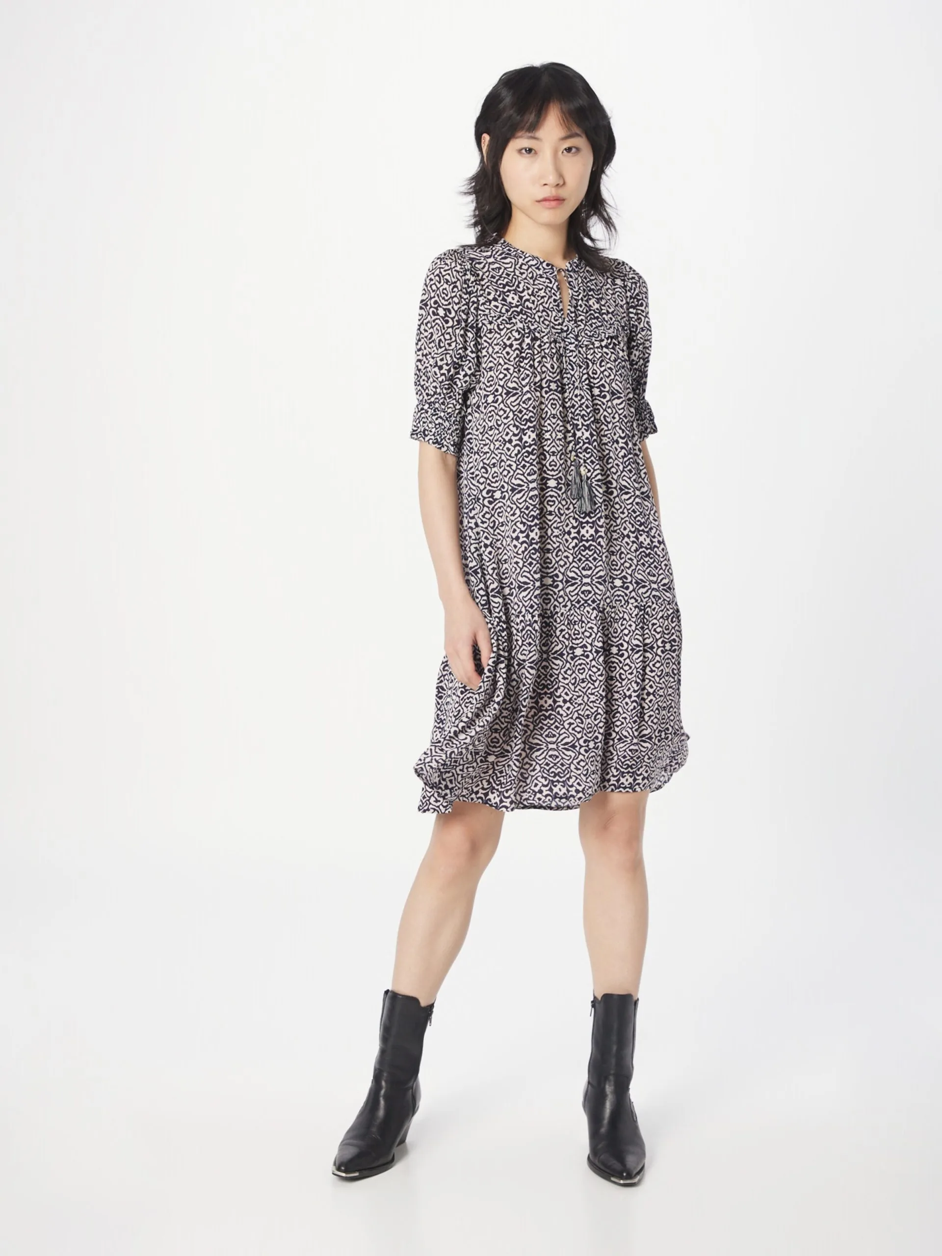 Mini Jurken Jurk Thalia Dames Enziaan 3 Mini Jurken Jurk Thalia Dames Enziaan - Afbeelding 3