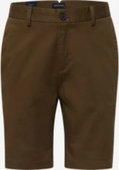 Chino Shorts Regular Chino Heren Groen