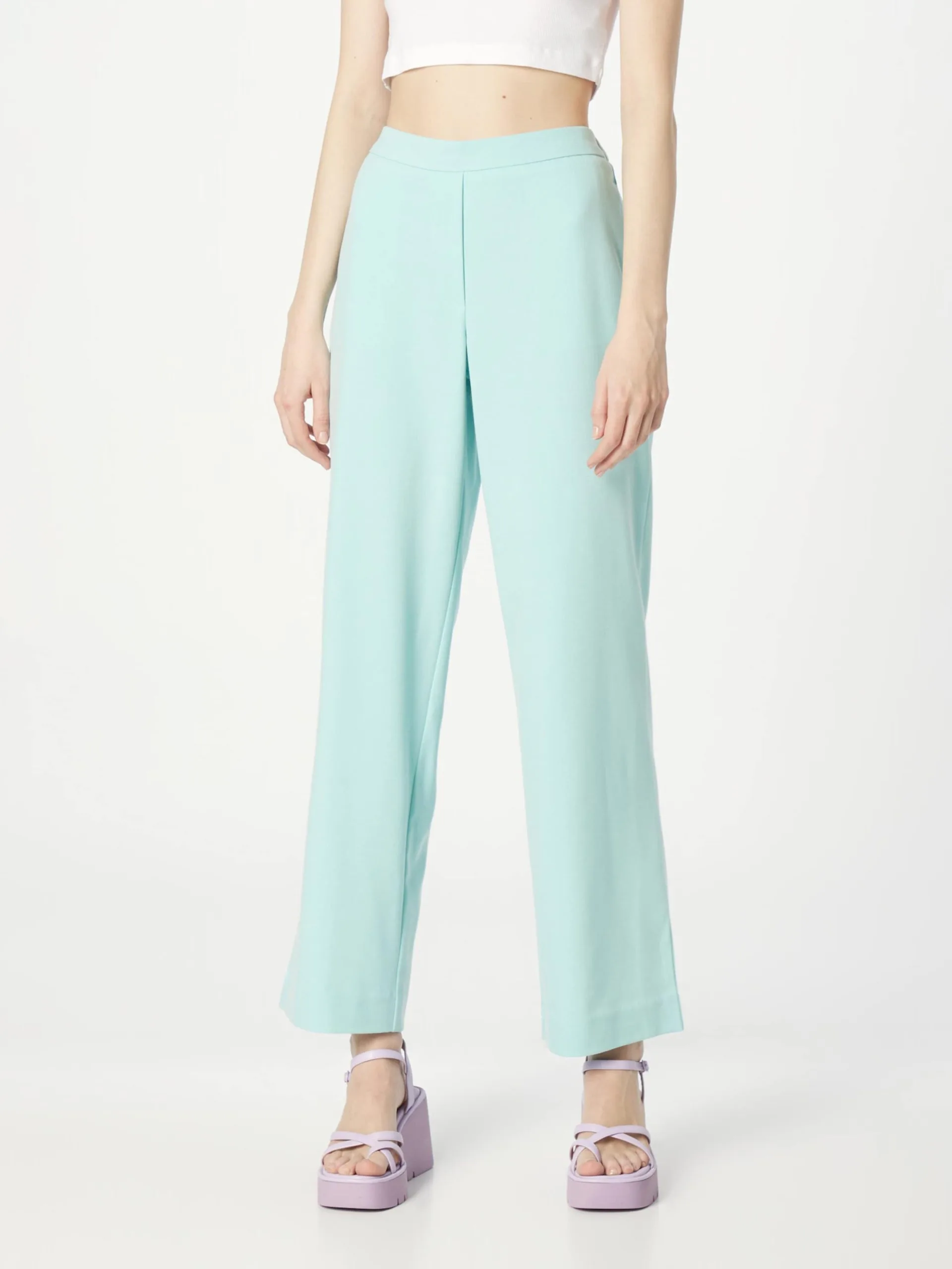 MOSS COPENHAGEN Pantalons Loosefit Broek Dames Blauw 3 MOSS COPENHAGEN Pantalons Loosefit Broek Dames Blauw - Afbeelding 3