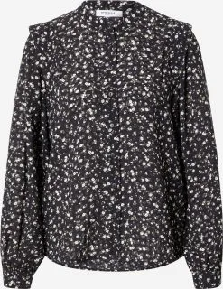 Moss Copenhagen Verkoop 22 MOSS COPENHAGEN Overhemden Blouse Oceanna Dames Zwart