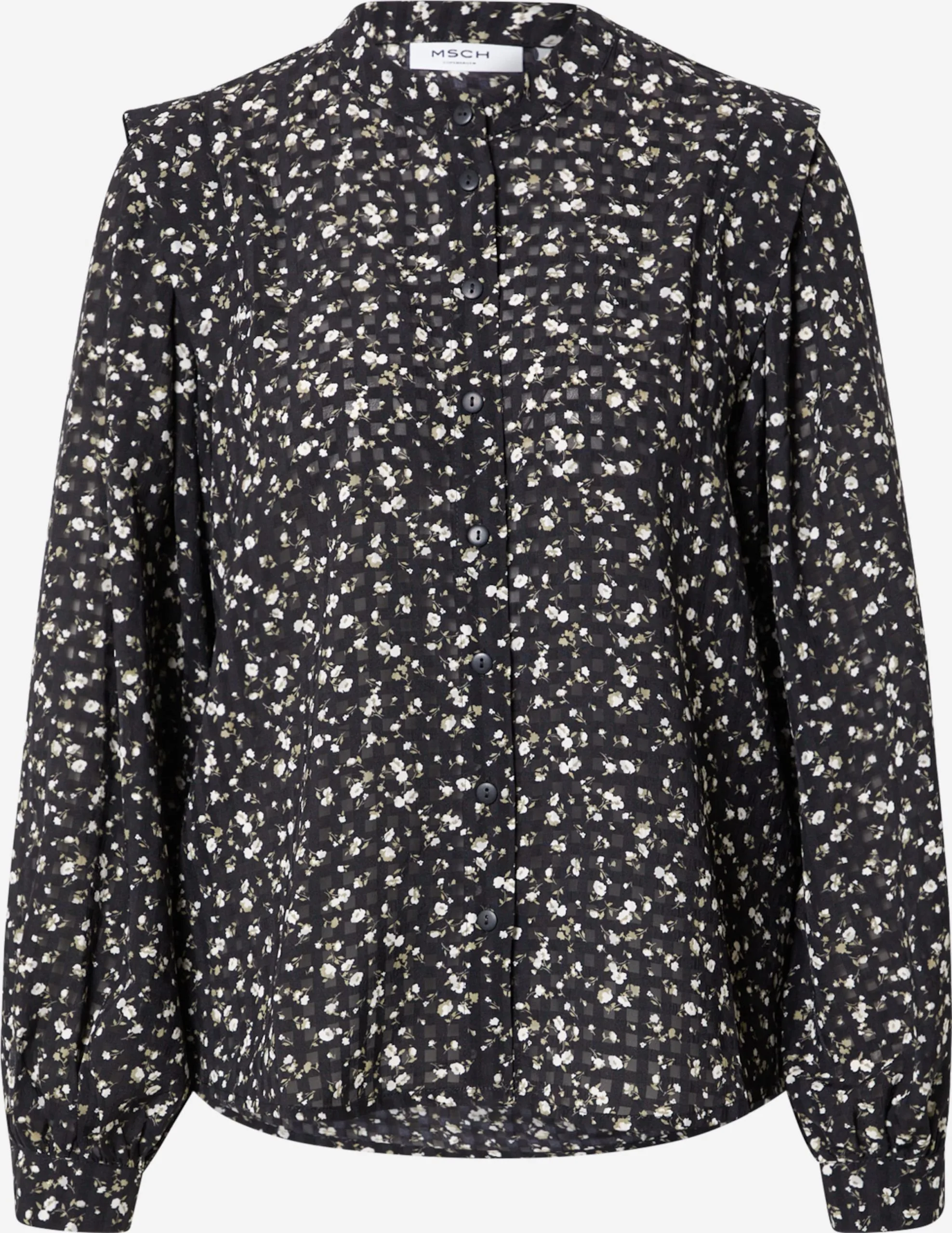 MOSS COPENHAGEN Overhemden Blouse Oceanna Dames Zwart 1 MOSS COPENHAGEN Overhemden Blouse Oceanna Dames Zwart