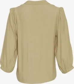 MOSS COPENHAGEN Blouses Met Korte Mouw Blouse Galiena Morocco Dames Camel 5 MOSS COPENHAGEN Blouses Met Korte Mouw Blouse Galiena Morocco Dames Camel -Moss Copenhagen Verkoop 9de703b0cac3c6164a58e913e1ea119a