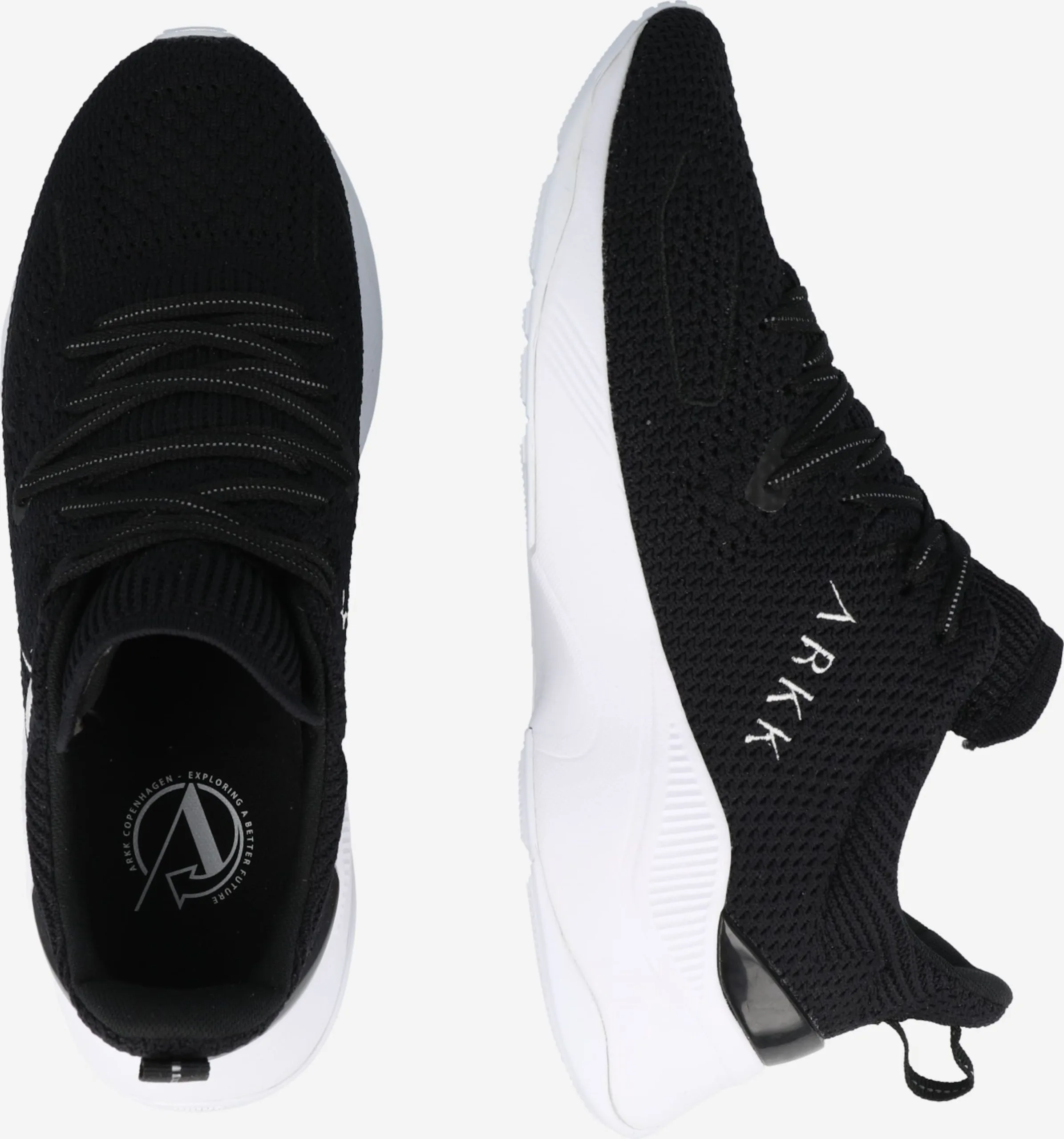 ARKK Copenhagen Running Sneakers Sneakers Laag Forthline Heren Zwart 2 ARKK Copenhagen Running Sneakers Sneakers Laag Forthline Heren Zwart - Afbeelding 2