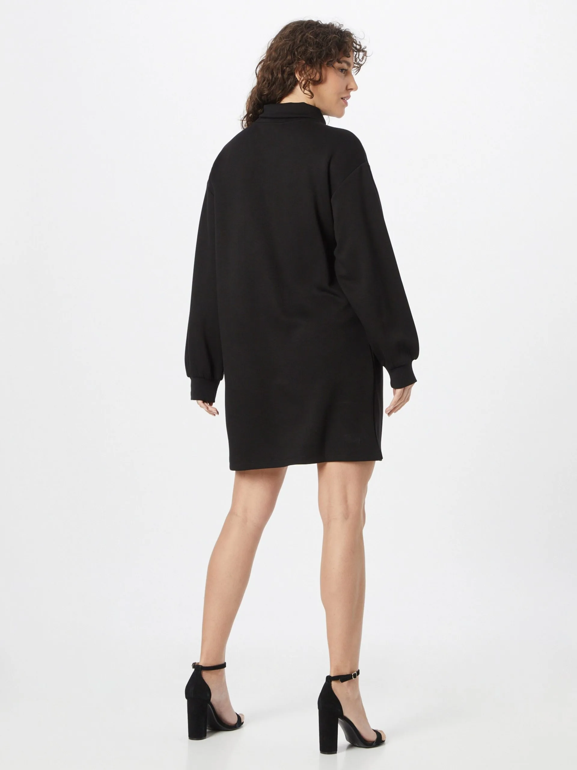 MOSS COPENHAGEN Mini Jurken Jurk Ima Dames Zwart 4 MOSS COPENHAGEN Mini Jurken Jurk Ima Dames Zwart - Afbeelding 4