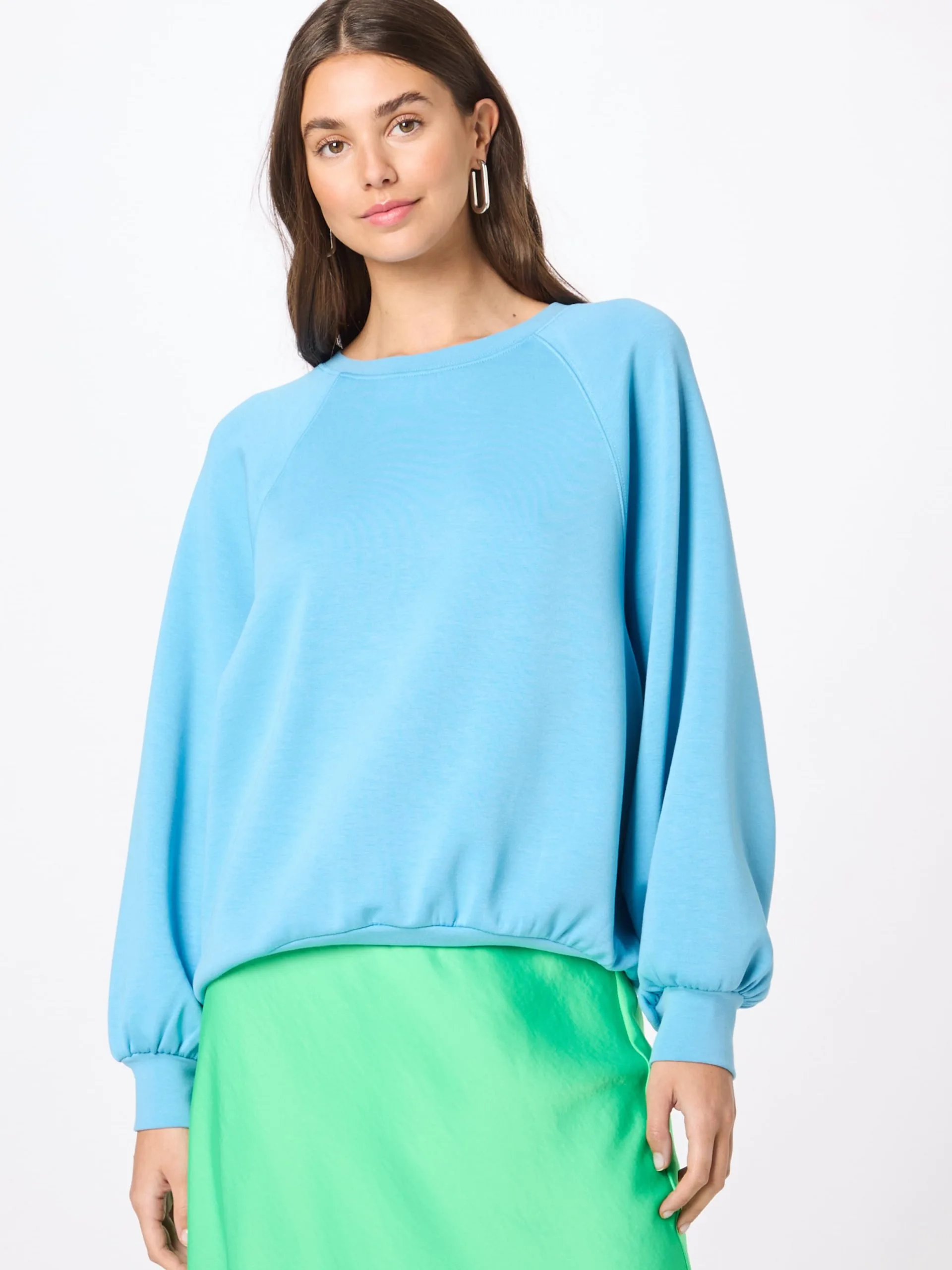 MOSS COPENHAGEN Sweatshirts Sweatshirt Bianna Dames Lichtblauw 3 MOSS COPENHAGEN Sweatshirts Sweatshirt Bianna Dames Lichtblauw - Afbeelding 3