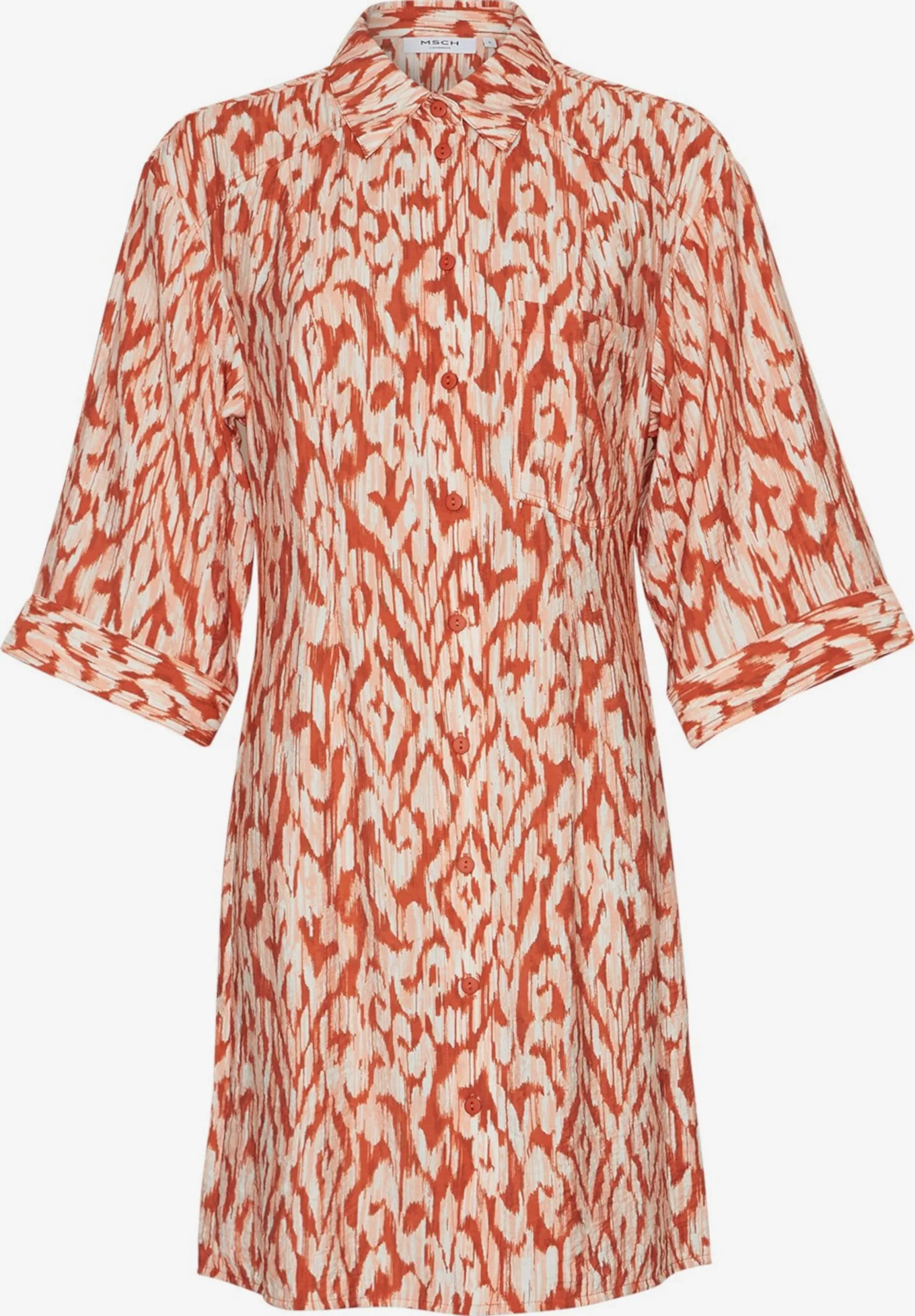 MOSS COPENHAGEN Blousejurken Blousejurk Orlena Ladonna Dames Taupe 1 MOSS COPENHAGEN Blousejurken Blousejurk Orlena Ladonna Dames Taupe