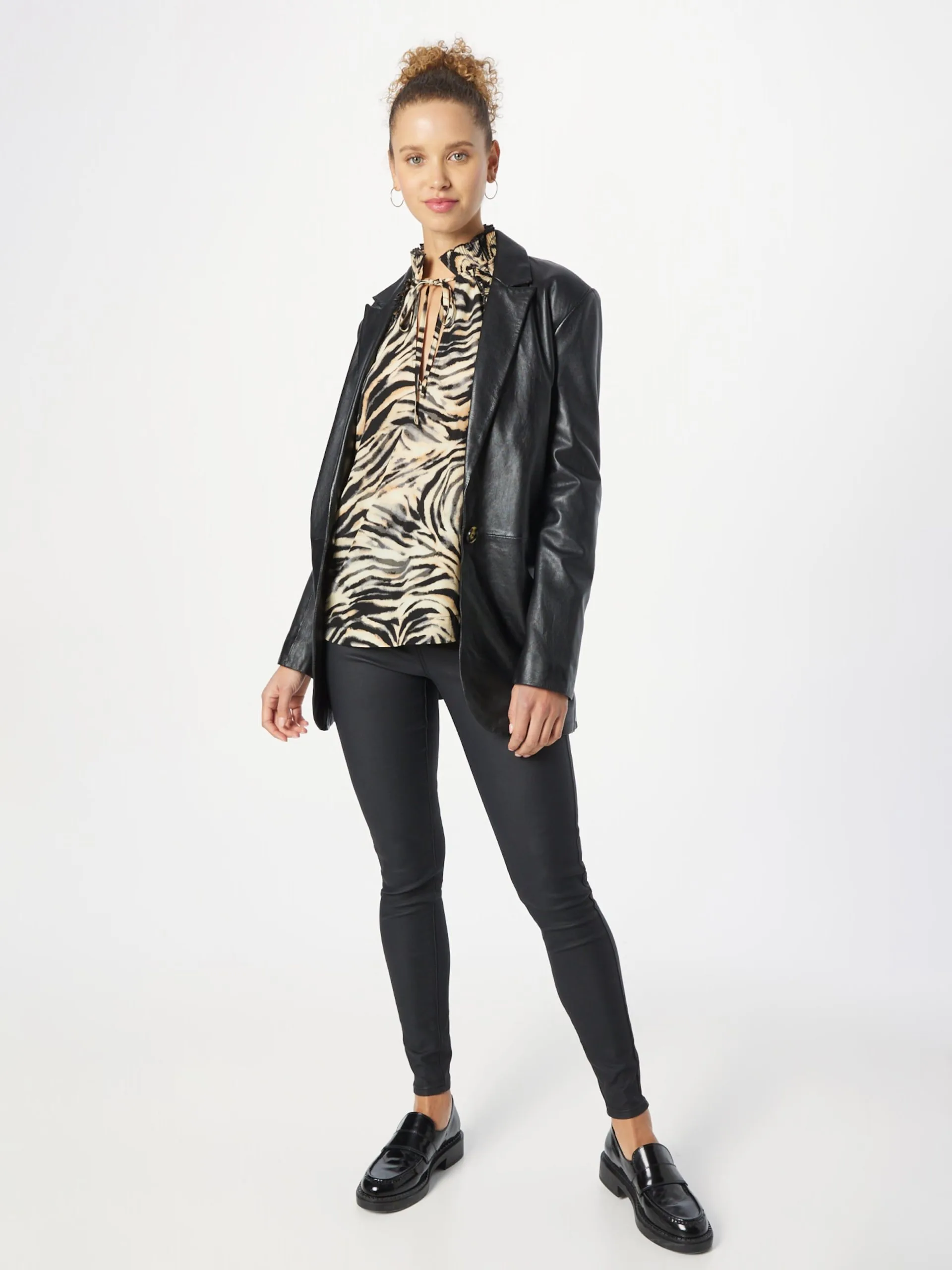 Blouseshirts Blouse Dames Beige 5 Blouseshirts Blouse Dames Beige - Afbeelding 5