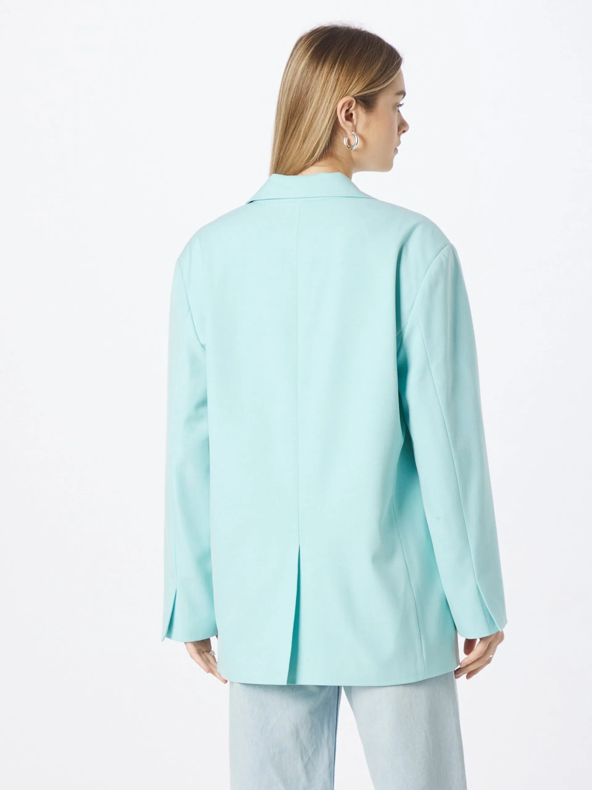 MOSS COPENHAGEN Klassieke Blazers Blazers Dames Lichtblauw 4 MOSS COPENHAGEN Klassieke Blazers Blazers Dames Lichtblauw - Afbeelding 4