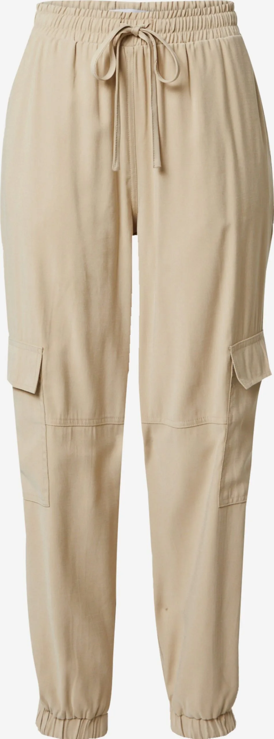 MOSS COPENHAGEN Pantalons Loosefit Broek Kinna Selia Dames Beige 1 MOSS COPENHAGEN Pantalons Loosefit Broek Kinna Selia Dames Beige