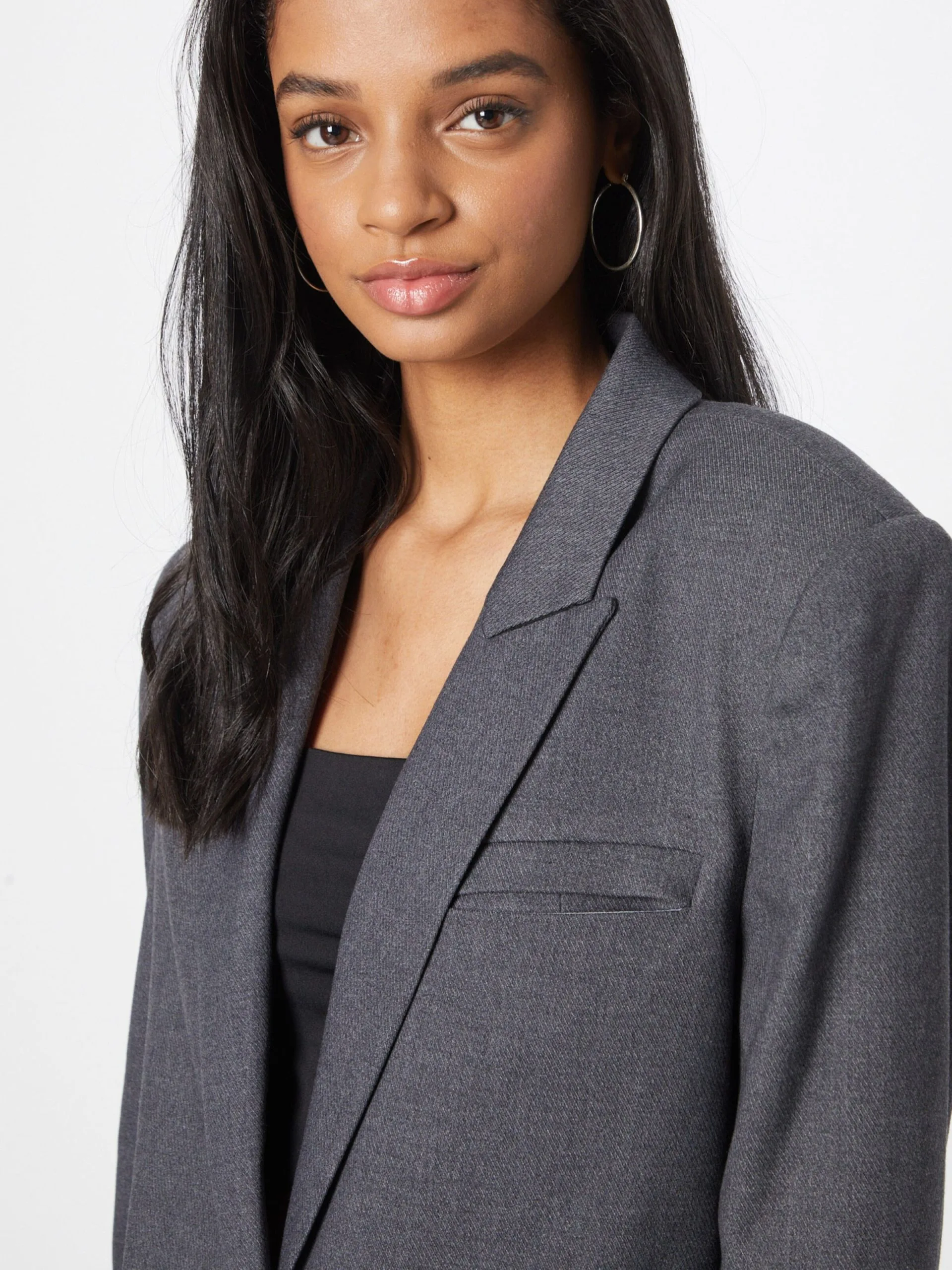 Klassieke Blazers Blazers TAILOR Dames Grijs Gemêleerd 2 Klassieke Blazers Blazers TAILOR Dames Grijs Gemêleerd - Afbeelding 2