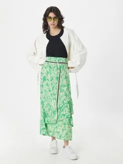 Maxi Rokken Rok Bryce Dames Groen 9 Maxi Rokken Rok Bryce Dames Groen -Moss Copenhagen Verkoop a9fbb9a15fd919f00b3a0fd48434442e