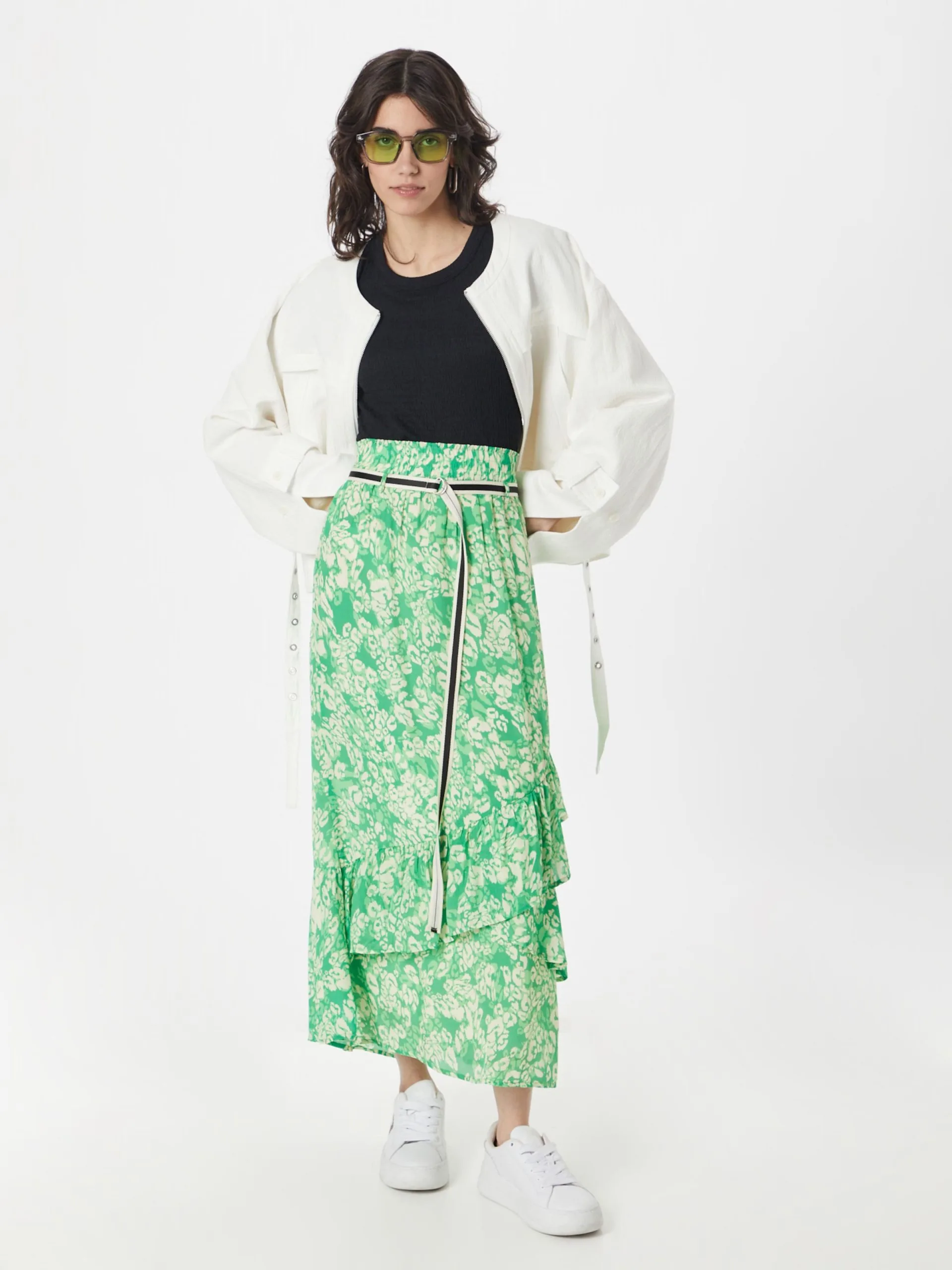 Maxi Rokken Rok Bryce Dames Groen 5 Maxi Rokken Rok Bryce Dames Groen - Afbeelding 5