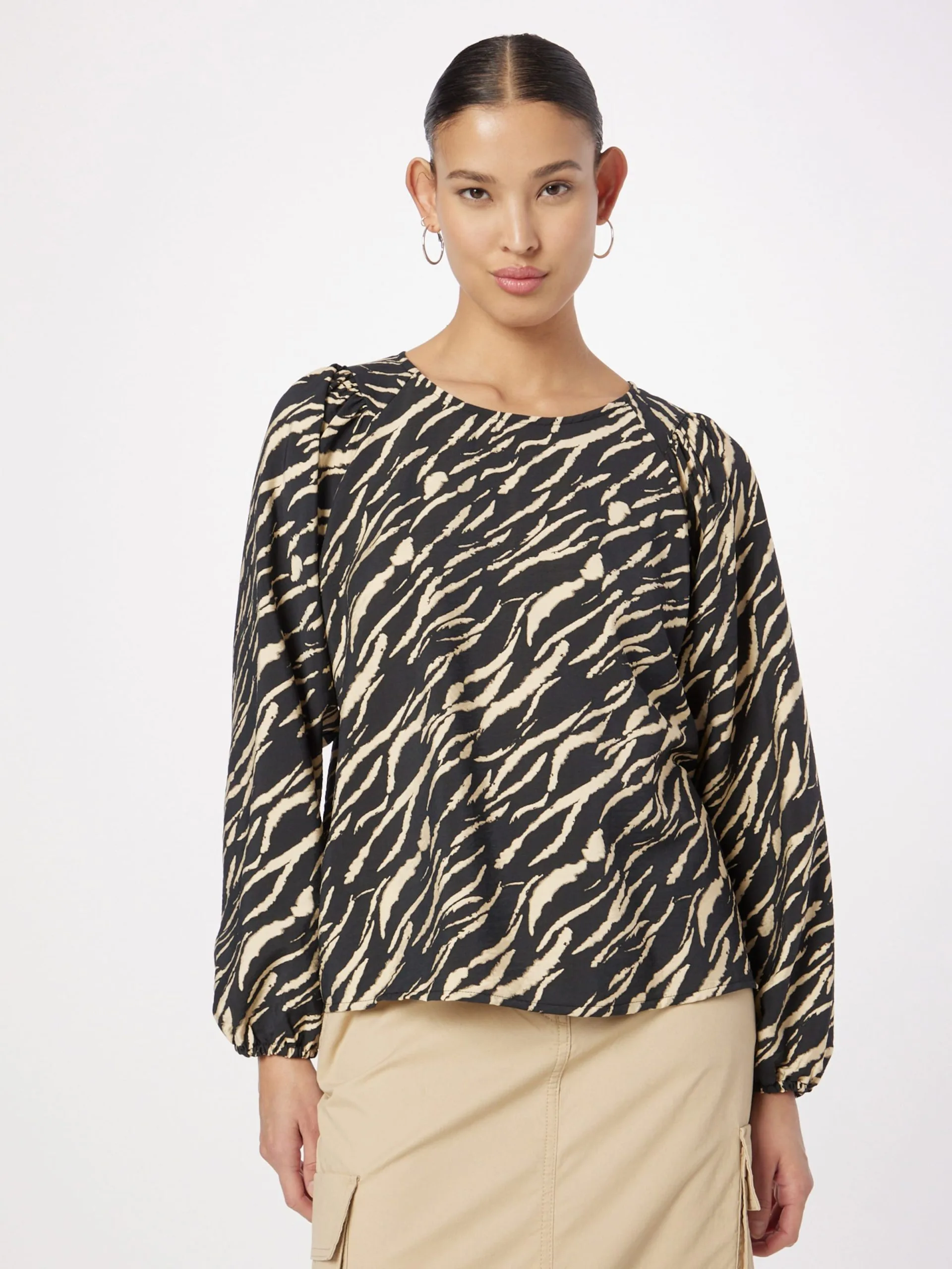 MOSS COPENHAGEN Blouseshirts Blouse Janaya Benina Dames Zwart 2 MOSS COPENHAGEN Blouseshirts Blouse Janaya Benina Dames Zwart - Afbeelding 2