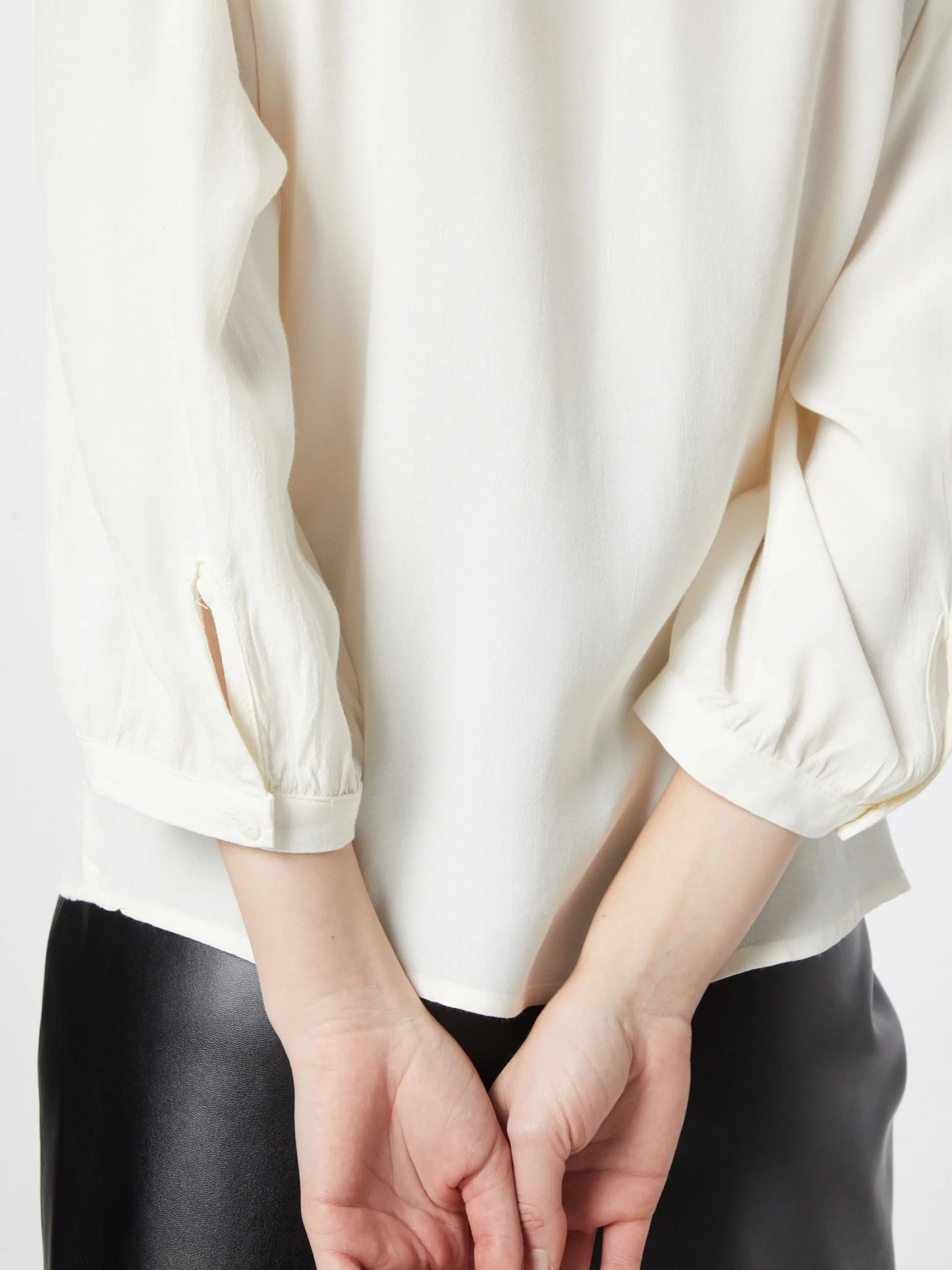 MOSS COPENHAGEN Blouses Met Korte Mouw Blouse Galiena Dames Crème 2 MOSS COPENHAGEN Blouses Met Korte Mouw Blouse Galiena Dames Crème - Afbeelding 2