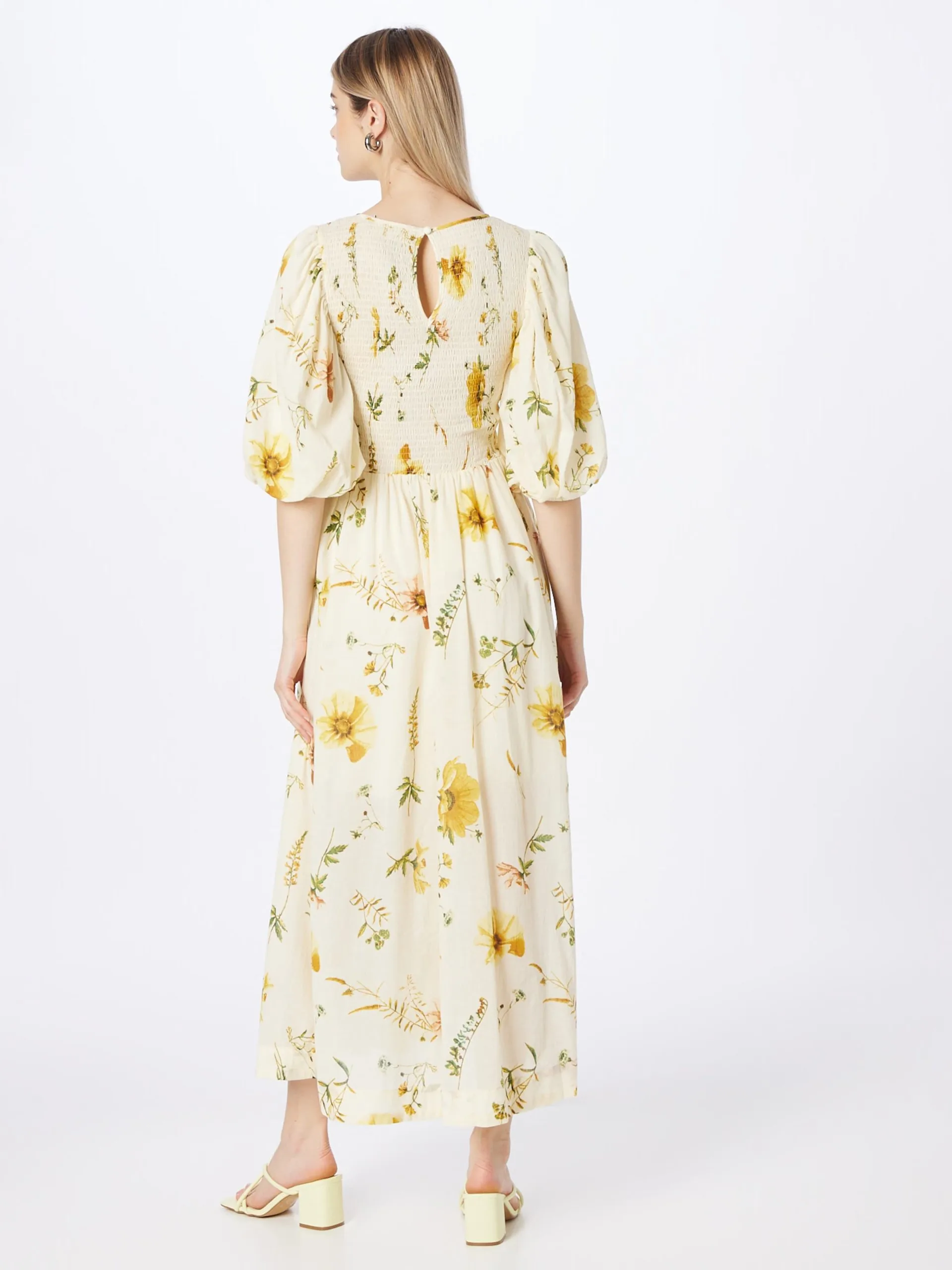 Maxi Jurken Jurk OLINE Dames Gemengde Kleuren 4 Maxi Jurken Jurk OLINE Dames Gemengde Kleuren - Afbeelding 4