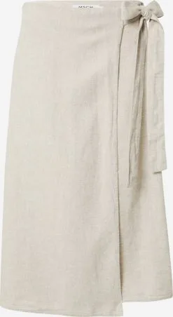 MOSS COPENHAGEN Midi Rokken Rok Ginia Dames Crème