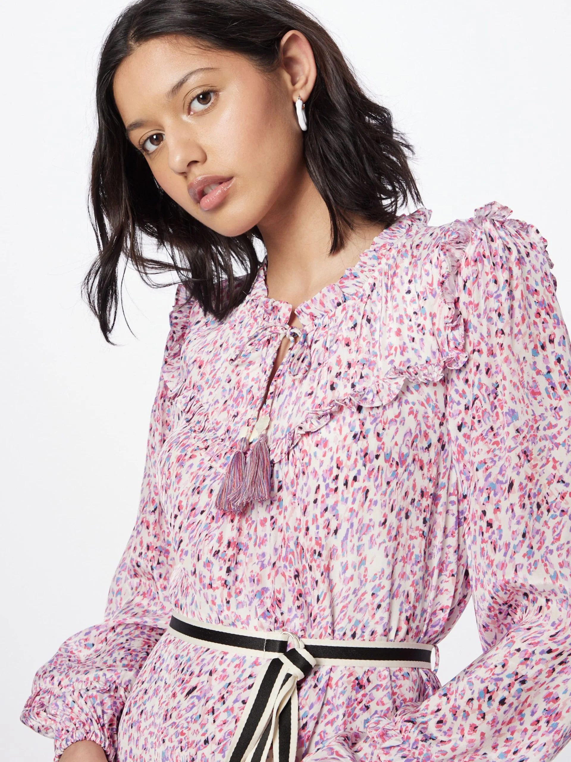 Midi Jurken Jurk Nova Dames Pink / Rosa 2 Midi Jurken Jurk Nova Dames Pink / Rosa - Afbeelding 2