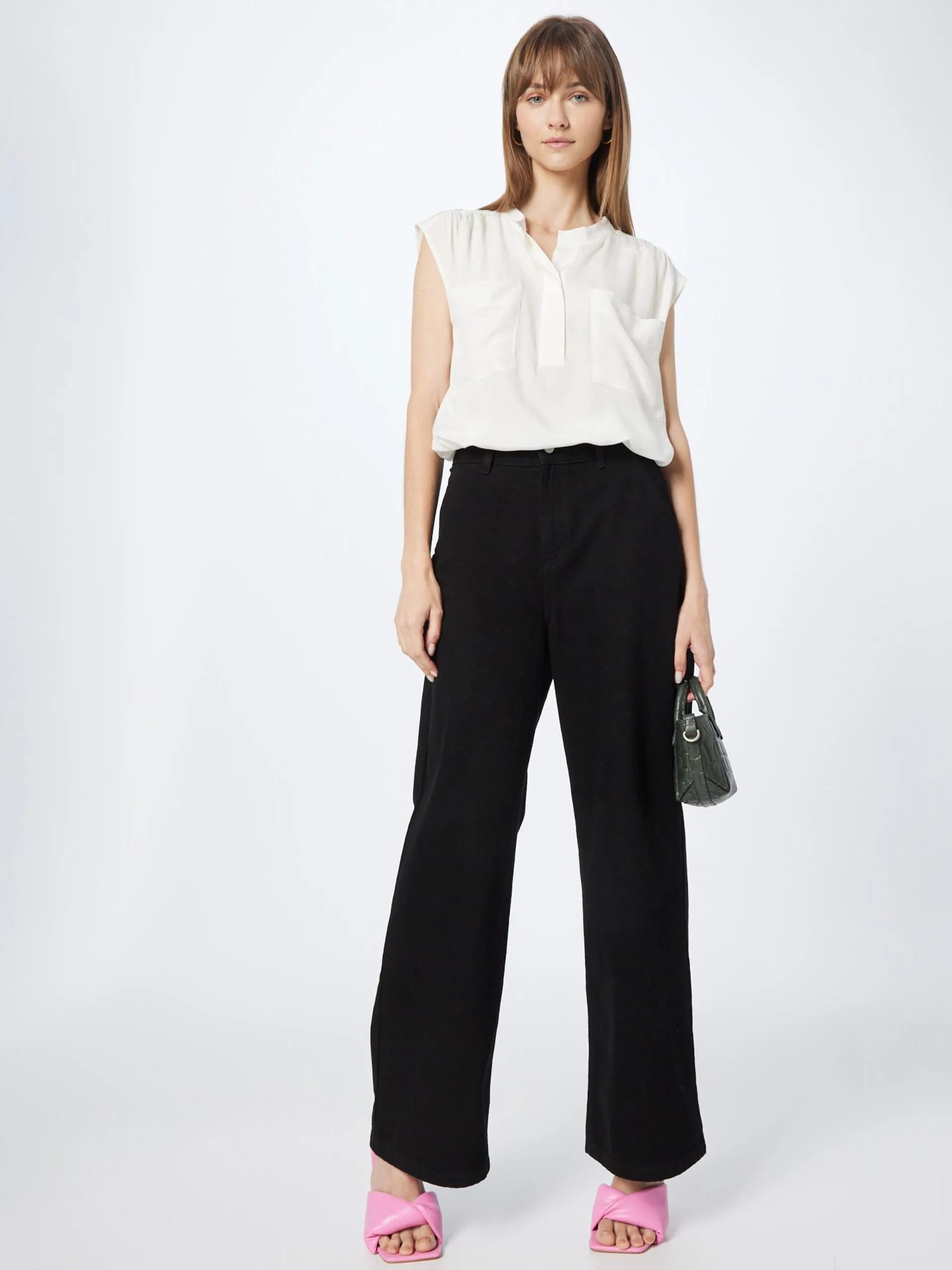 Coster Copenhagen Blouses Met Korte Mouw Blouse Dames Crème 5 Coster Copenhagen Blouses Met Korte Mouw Blouse Dames Crème - Afbeelding 5