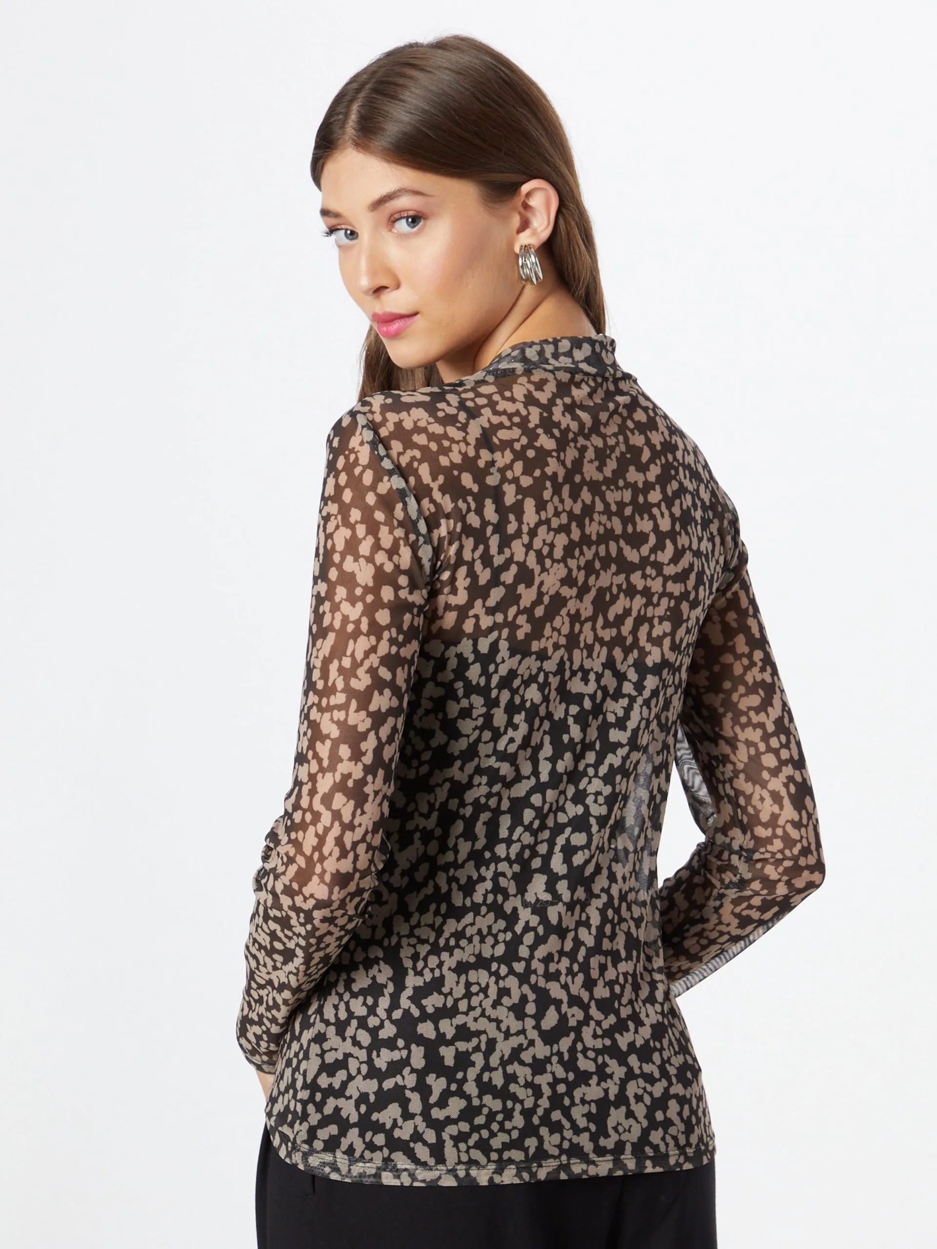 MOSS COPENHAGEN Longsleeves Shirt Firina Dames Bruin 4 MOSS COPENHAGEN Longsleeves Shirt Firina Dames Bruin - Afbeelding 4