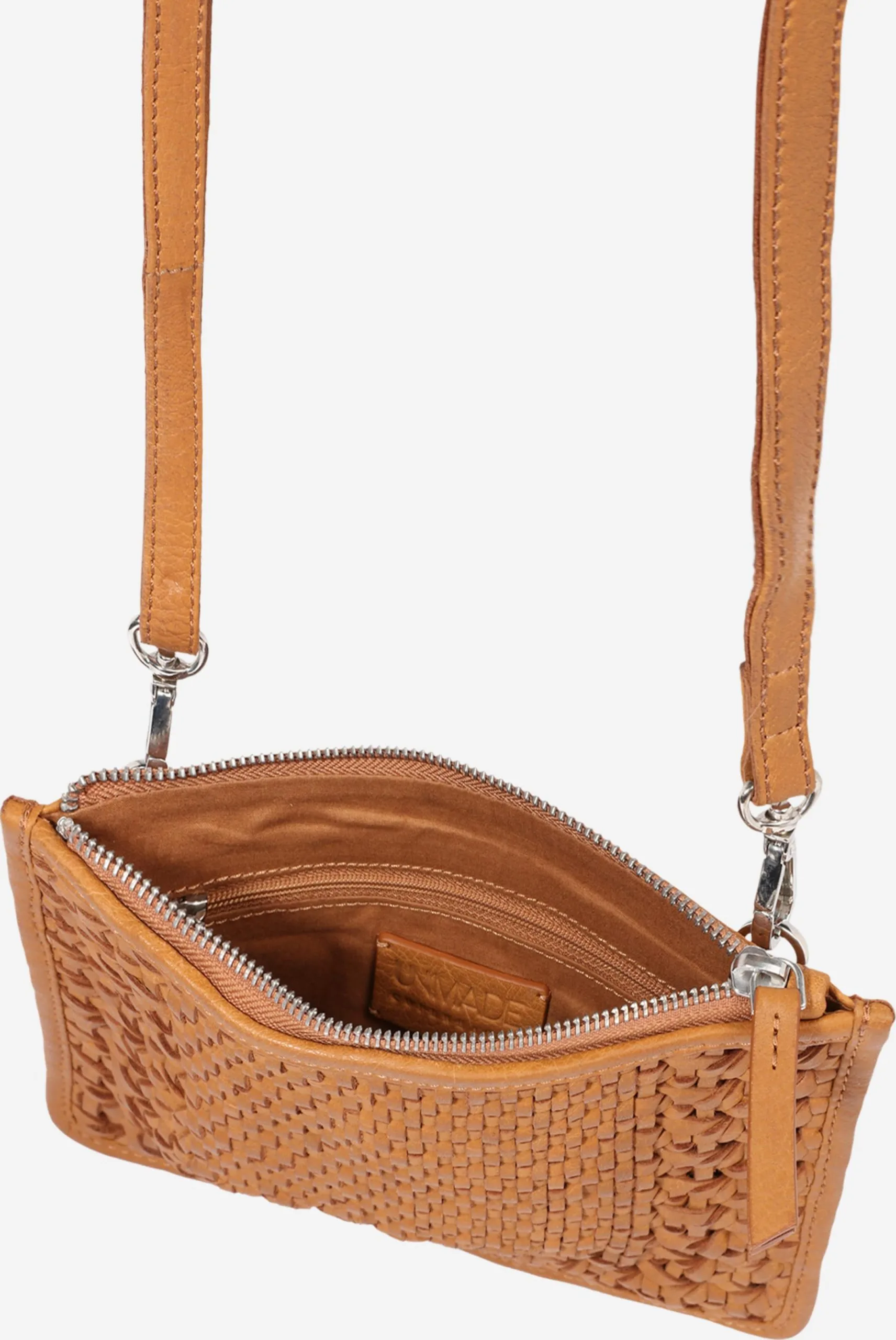 Schoudertasjes Schoudertas Fina Dames Karamel 4 Schoudertasjes Schoudertas Fina Dames Karamel - Afbeelding 4