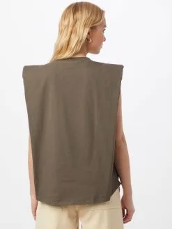 Mouwloze Shirts Top FAY Dames Bruin 8 Mouwloze Shirts Top FAY Dames Bruin -Moss Copenhagen Verkoop b44878f7b02789f2635c2f658a411666
