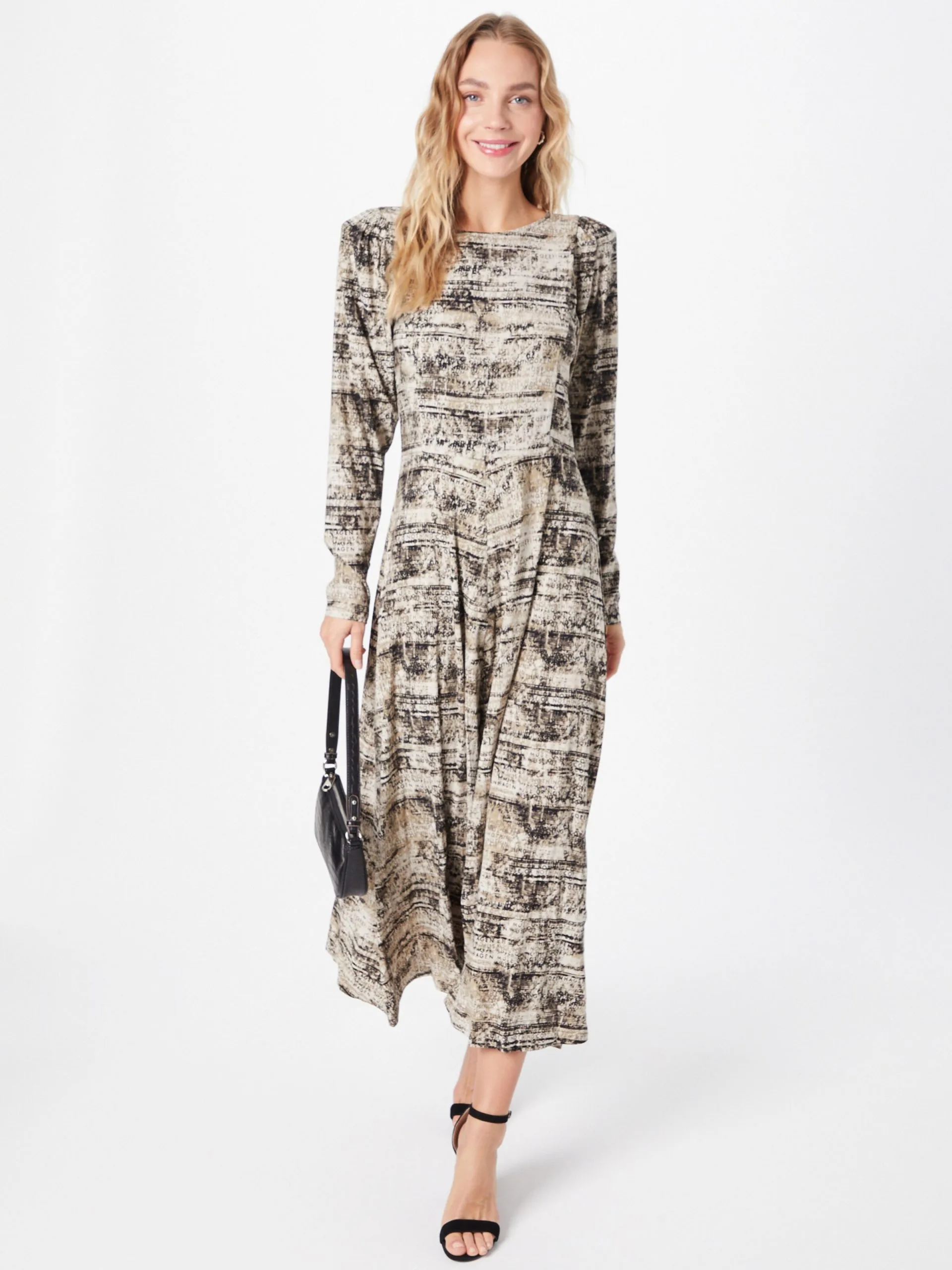 Maxi Jurken Jurk MARRY Dames Bruin 5 Maxi Jurken Jurk MARRY Dames Bruin - Afbeelding 5