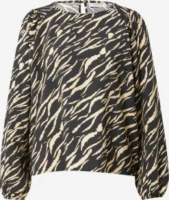 MOSS COPENHAGEN Blouseshirts Blouse Janaya Benina Dames Zwart