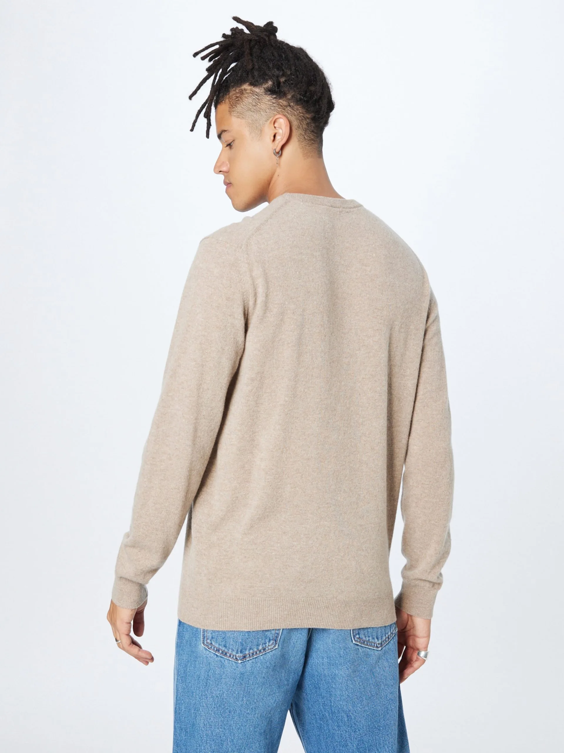 Crewneck Truien Trui Karsten Heren Greige 4 Crewneck Truien Trui Karsten Heren Greige - Afbeelding 4