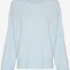 MOSS COPENHAGEN Fijngebreide Truien Trui Rachelle Dames Lichtblauw