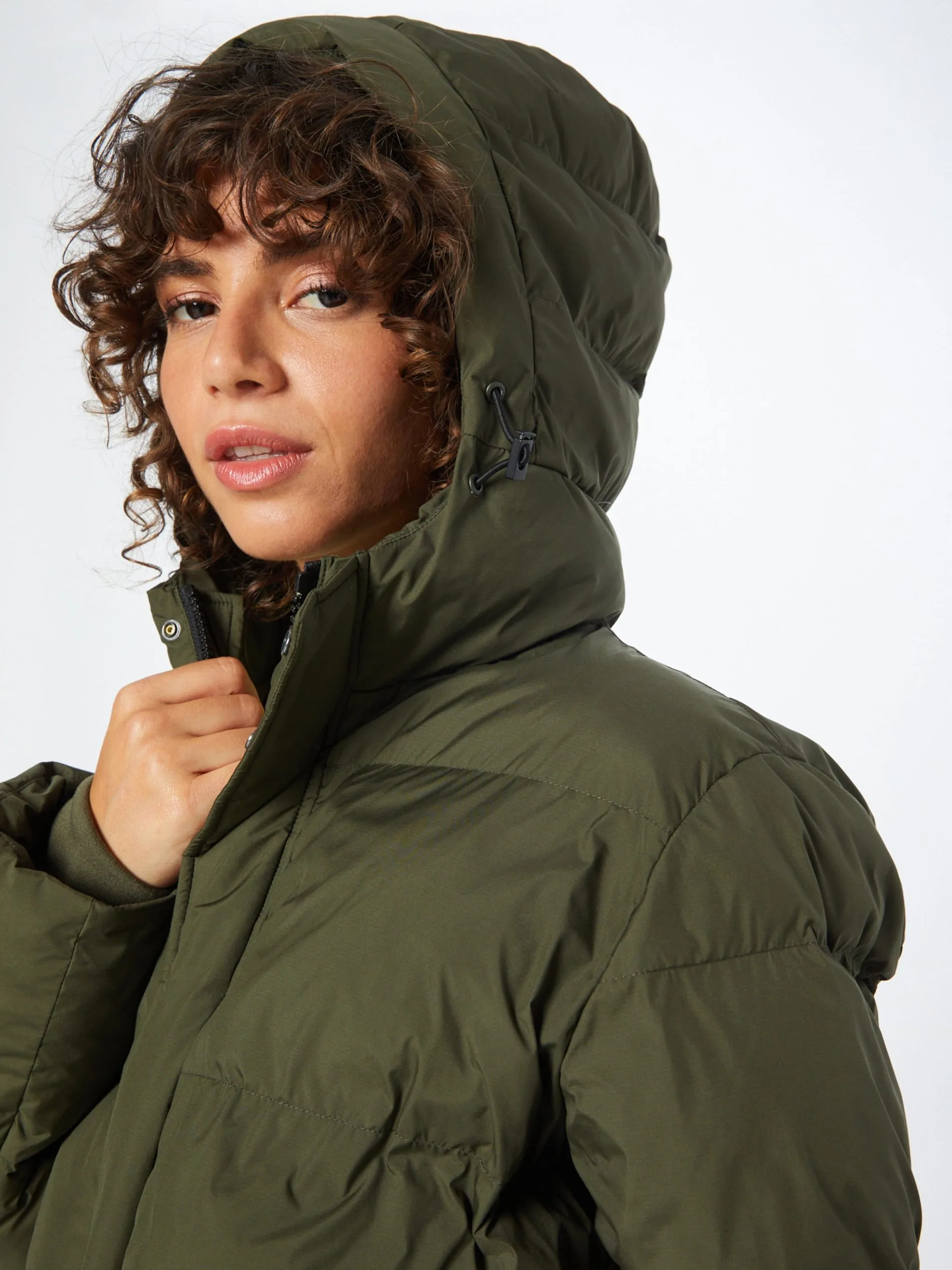 Tussenjassen Tussenjas Jojo Dames Kaki 2 Tussenjassen Tussenjas Jojo Dames Kaki - Afbeelding 2