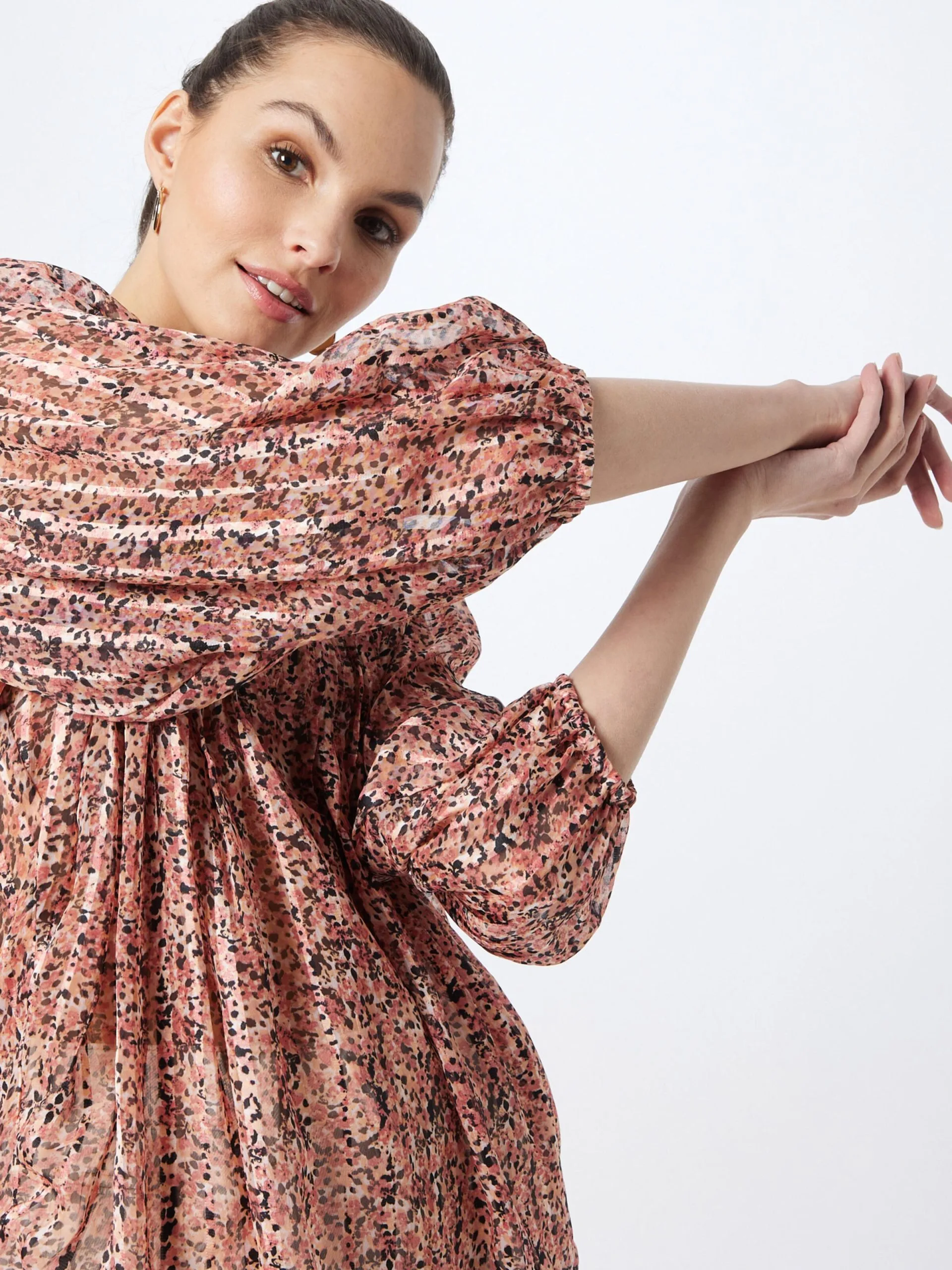 MOSS COPENHAGEN Blouses Met Korte Mouw Blouse Kaline Dames Pitaja Roze 2 MOSS COPENHAGEN Blouses Met Korte Mouw Blouse Kaline Dames Pitaja Roze - Afbeelding 2