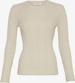 MOSS COPENHAGEN Fijngebreide Truien Trui Vendela Dames Crème
