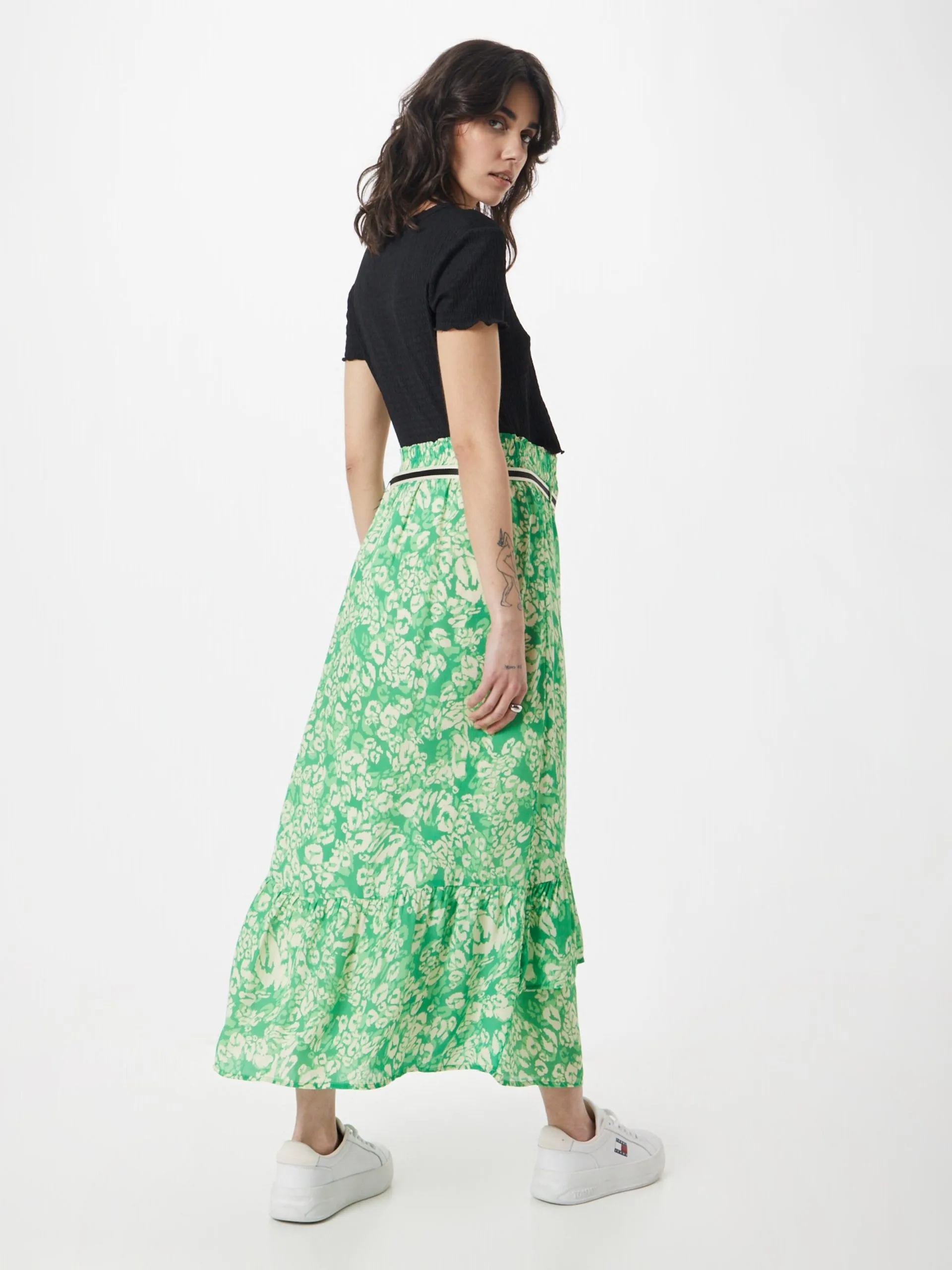 Maxi Rokken Rok Bryce Dames Groen 4 Maxi Rokken Rok Bryce Dames Groen - Afbeelding 4