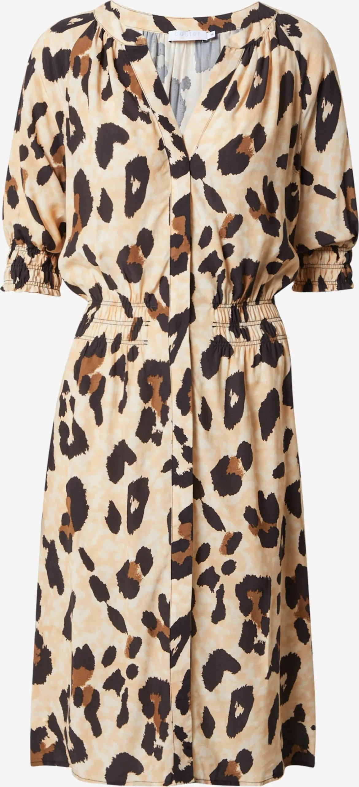 Coster Copenhagen Blousejurken Blousejurk Dames Beige / Sand 1 Coster Copenhagen Blousejurken Blousejurk Dames Beige / Sand