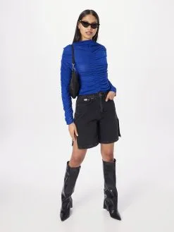 Blouseshirts Blouse TATIANE Dames Blauw 9 Blouseshirts Blouse TATIANE Dames Blauw -Moss Copenhagen Verkoop bd2e6af517a4c3758c676e469a250525