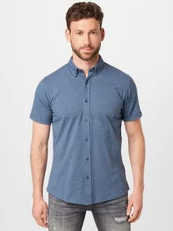Casual Overhemden Regular Fit Overhemd Hudson Heren Blauw Gemêleerd 7 Casual Overhemden Regular Fit Overhemd Hudson Heren Blauw Gemêleerd -Moss Copenhagen Verkoop bd43b66ec64424cb770f025c54630d01