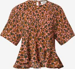 Blouses Met Korte Mouw Blouse Barla Dames Rosa