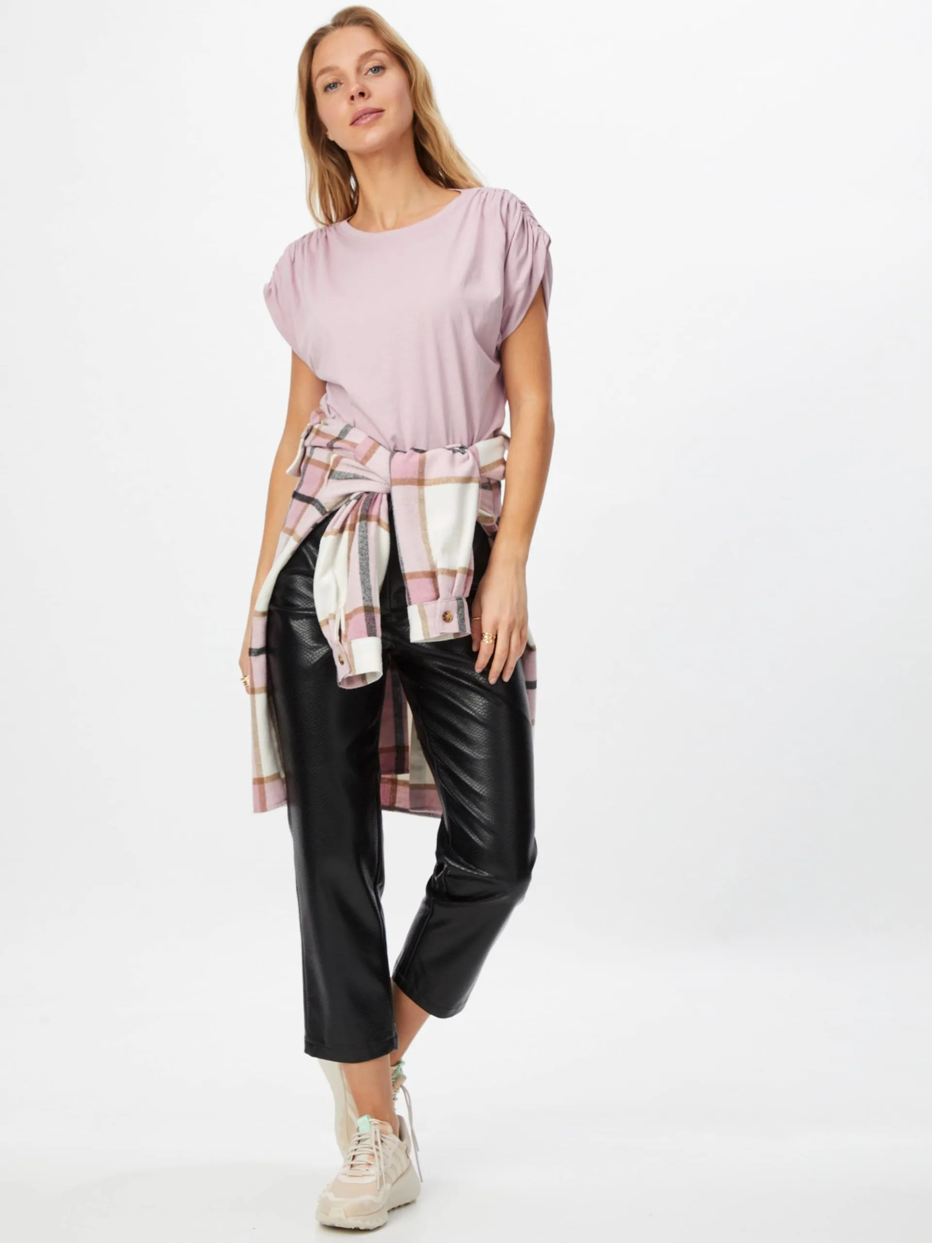 MOSS COPENHAGEN T-shirts Shirt Dames Lila 5 MOSS COPENHAGEN T-shirts Shirt Dames Lila - Afbeelding 5