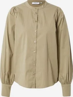 Moss Copenhagen Verkoop 26 MOSS COPENHAGEN Blouses & Tunieken Blouse Lana Dames Olijfgroen