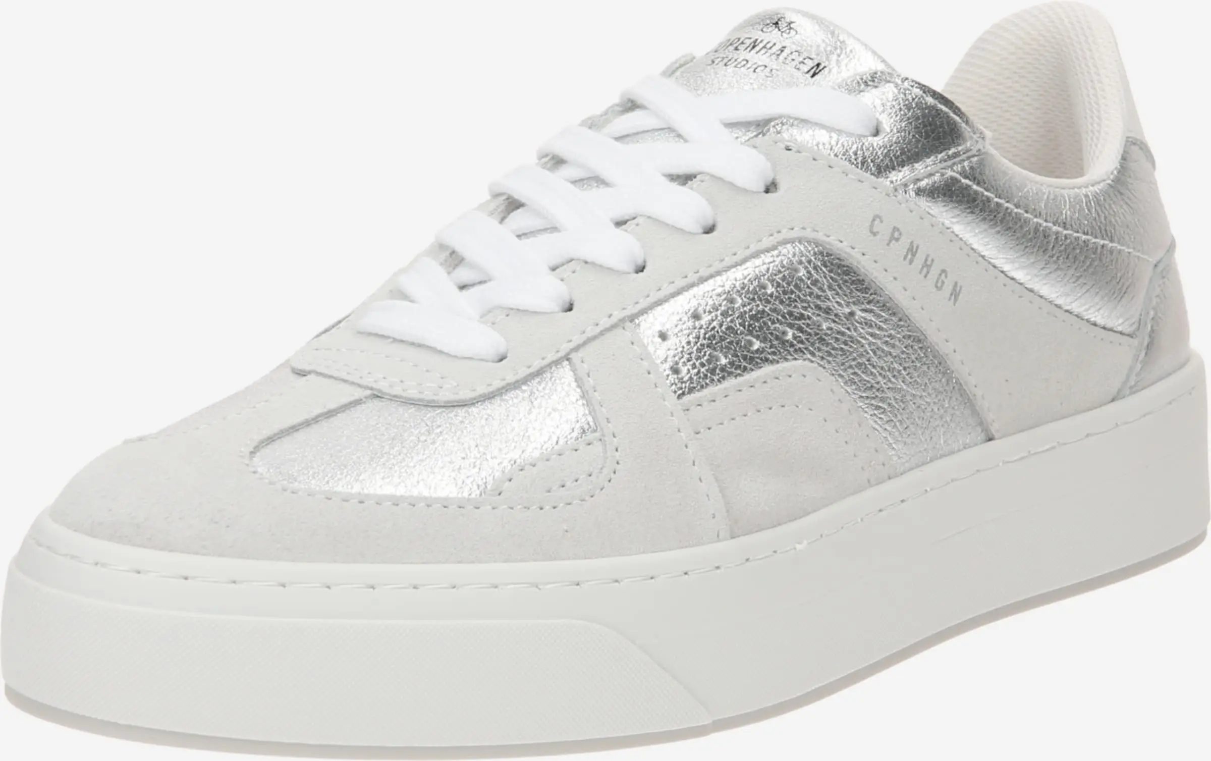 COPENHAGEN Fashion Sneakers Sneakers Laag Dames Zilver 1 COPENHAGEN Fashion Sneakers Sneakers Laag Dames Zilver