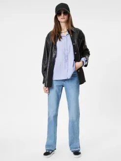 MOSS COPENHAGEN Overhemden Blouse Pandora Dames Lila -Moss Copenhagen Verkoop bfb2662301af17a127fdd537109430a6