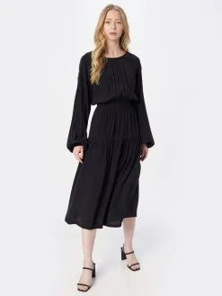 MOSS COPENHAGEN Midi Jurken Jurk Kalinda Dames Zwart 7 MOSS COPENHAGEN Midi Jurken Jurk Kalinda Dames Zwart -Moss Copenhagen Verkoop c1074b67931a9a83e92f4c19510edbe2