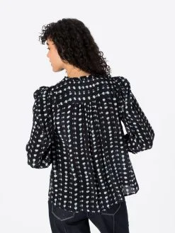 Blouseshirts Blouse Dames Navy / Lichtblauw 8 Blouseshirts Blouse Dames Navy / Lichtblauw -Moss Copenhagen Verkoop c128a3d23dc88db67e81a0c48a9cc3e5