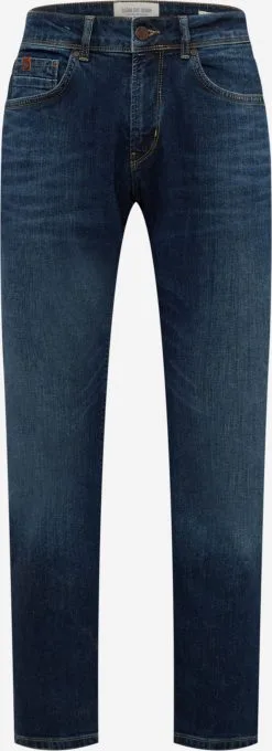 Straight Regular Jeans Brad Heren Blauw